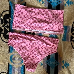 gucci monogram bikini